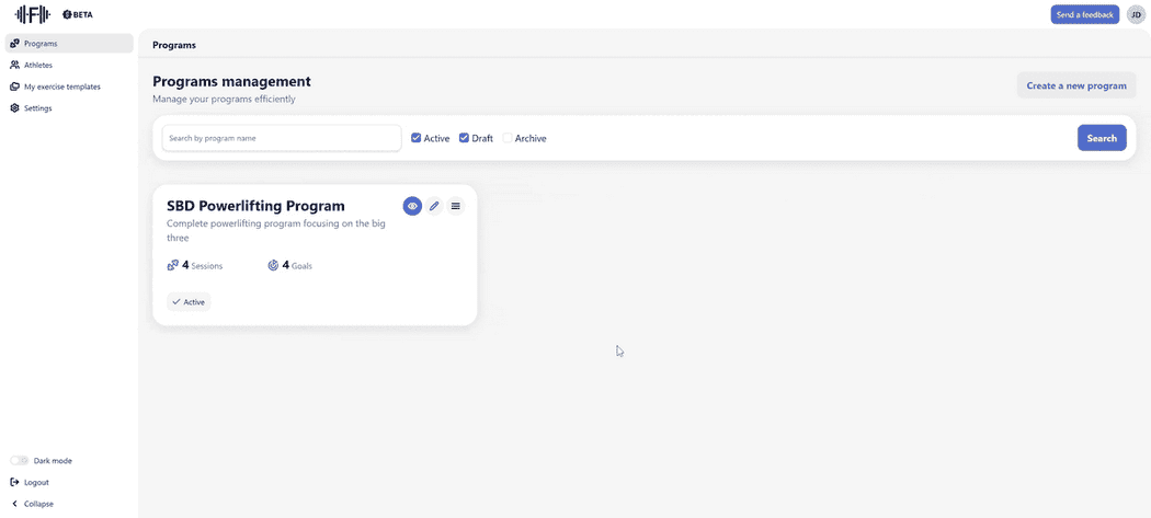 Simplified access for your athletes
