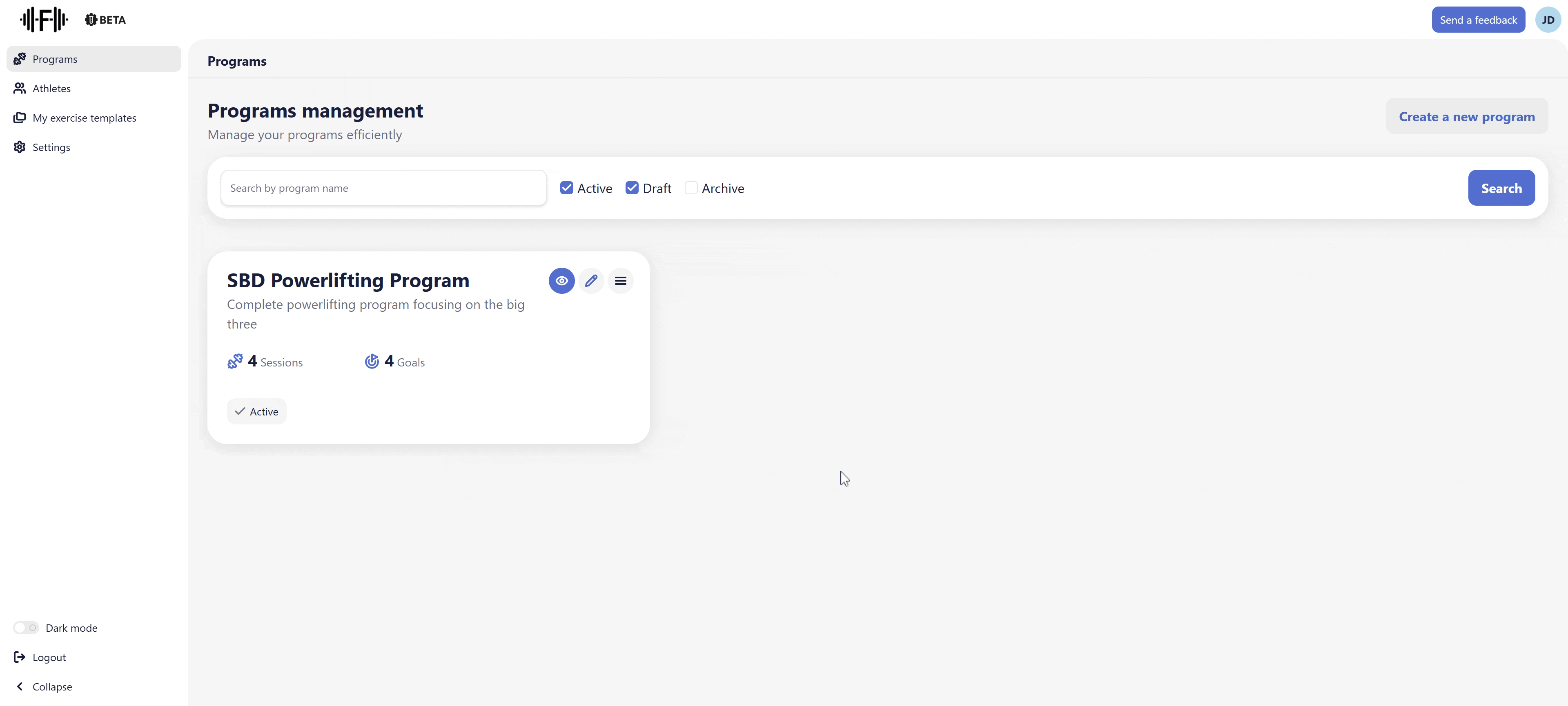 Simplified access for your athletes